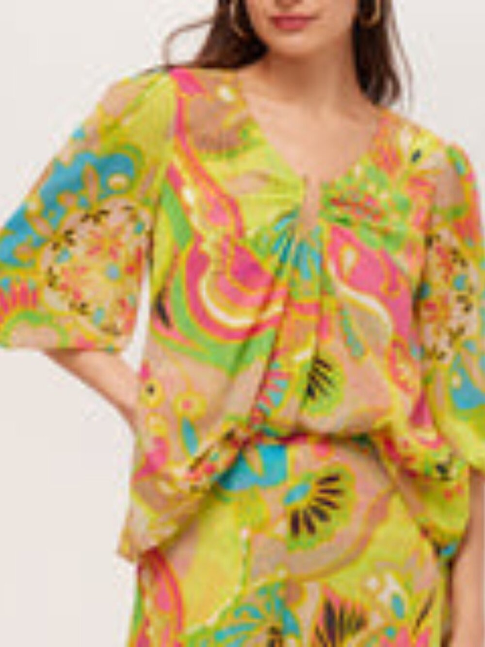 Trina Turk Sampras Top - Venus × Size L
